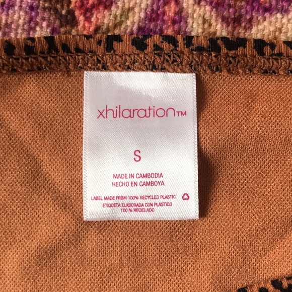 2 piece lot of bikini bottoms sz Small like new teal & Leopard print - Picture 5 of 8